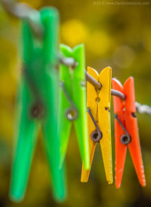 Autumn Clothespins