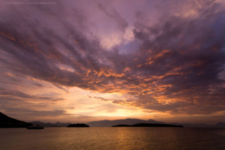 Sunrise in Nydri, Greece